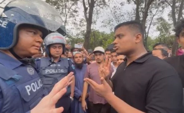 হবিগঞ্জমুখী এনসিপি শীর্ষ নেতাদের এবার আটকানো হলো রশিদপুরে